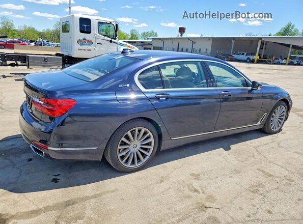 WBA7J2C56JG938394 2018 BMW 7 SERIES Blue Trasero derecho