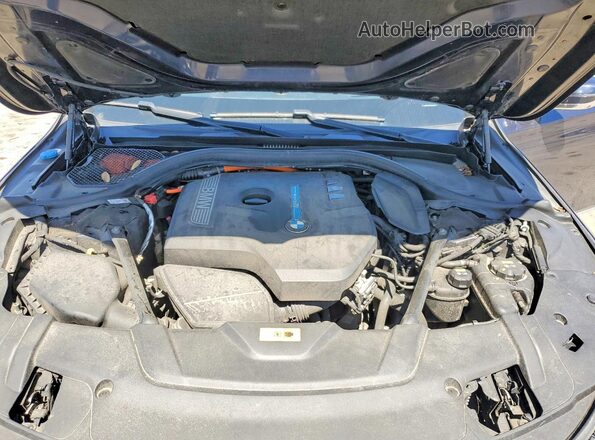 WBA7J2C56JG938394 2018 BMW 7 SERIES Blue Vista interior trasera