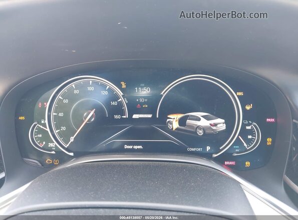 WBA7J2C58JG938137 2018 BMW 7 SERIES Silver Вид задніх сидінь
