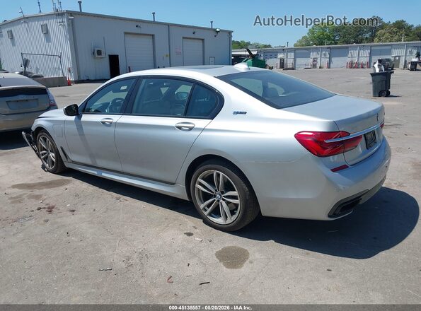 WBA7J2C58JG938137 2018 BMW 7 SERIES Silver Задня ліва чверть