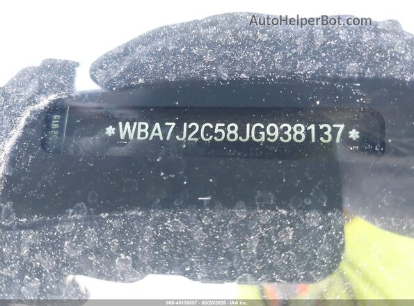 WBA7J2C58JG938137 2018 BMW 7 SERIES Silver 