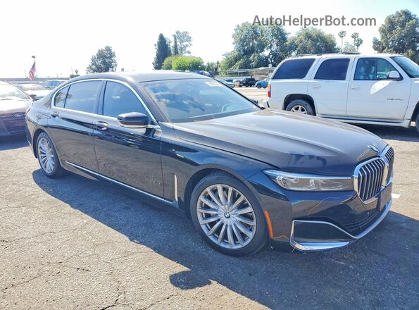 WBA7T2C01LGL17923 2020 BMW 7 SERIES Black Передня права чверть