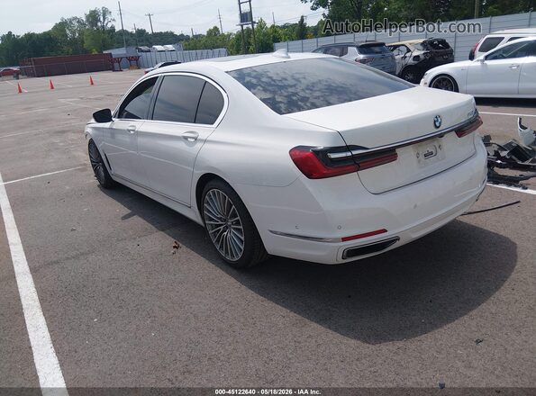 WBA7T2C01MCE58941 2021 BMW 7 SERIES White Հետևի ձախ