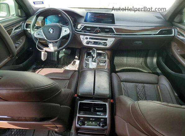 WBA7T2C02MCG11939 2021 BMW 7 SERIES White Widok deski rozdzielczej