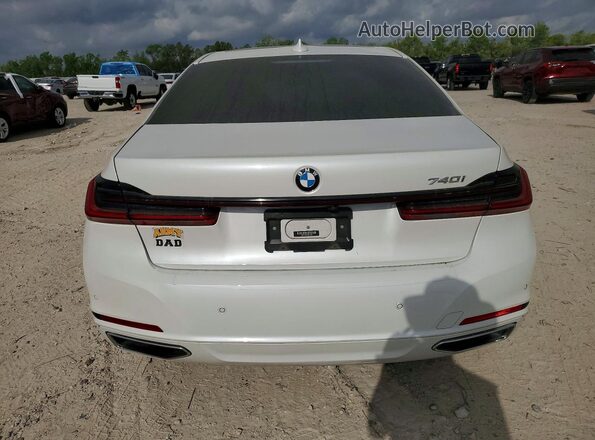 WBA7T2C02MCG11939 2021 BMW 7 SERIES White Widok z tyłu
