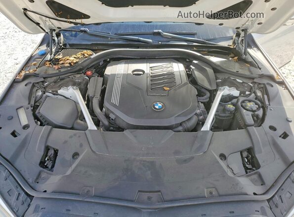 WBA7T2C02MCG11939 2021 BMW 7 SERIES White Widok wnętrza z tyłu