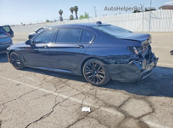 WBA7T2C05MCE98648 2021 BMW 7 SERIES Black Tył lewy
