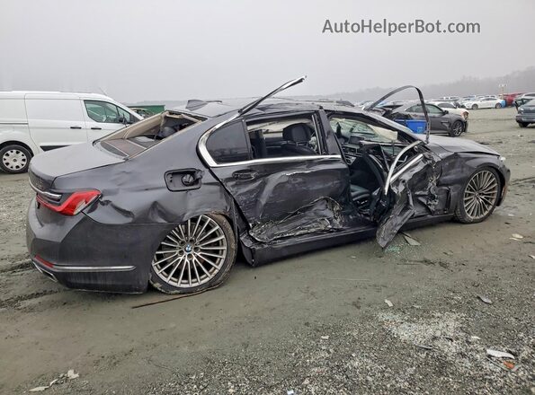 WBA7T2C07MCE44073 2021 BMW 7 SERIES Gray Rear right