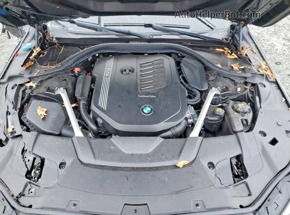 WBA7T2C07MCE44073 2021 BMW 7 SERIES Gray Rear interior view