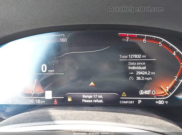 WBA7T2C08LCD68720 2020 BMW 7 SERIES Blue Widok tylnych siedzeń