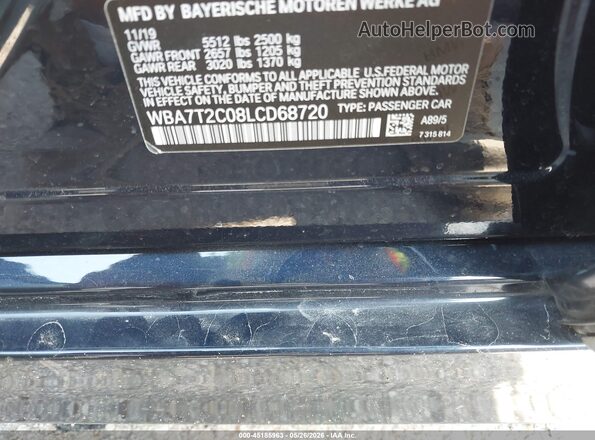 WBA7T2C08LCD68720 2020 BMW 7 SERIES Blue Widok komory silnika