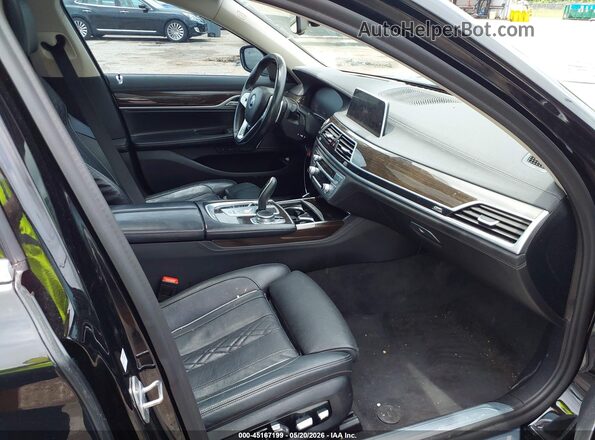 WBA7T2C09LCE09713 2020 BMW 7 SERIES Black Vista interior delantera