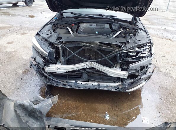 WBA7T2C09LCE09713 2020 BMW 7 SERIES Black Vista frontal