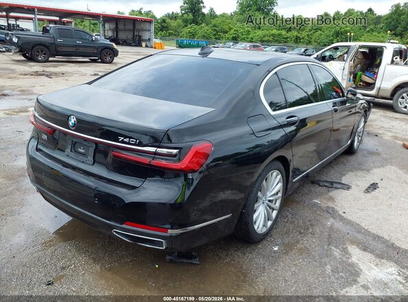WBA7T2C09LCE09713 2020 BMW 7 SERIES Black Trasero derecho