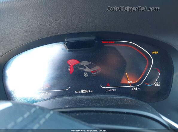 WBA7T4C06LCD59428 2020 BMW 7 SERIES Gray Vista de los asientos traseros