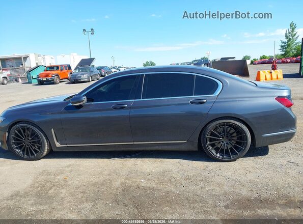WBA7T4C06LCD59428 2020 BMW 7 SERIES Gray Vista interior de 360 grados