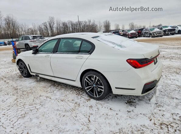 WBA7U2C08NCK33895 2022 BMW 7 SERIES White Trasero izquierdo