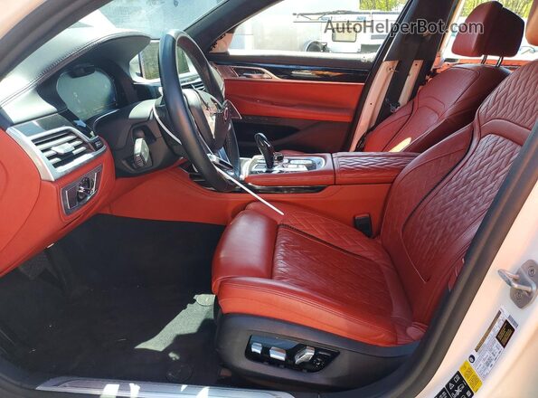 WBA7U2C15LCD75033 2020 BMW ALPINA White Front interior view