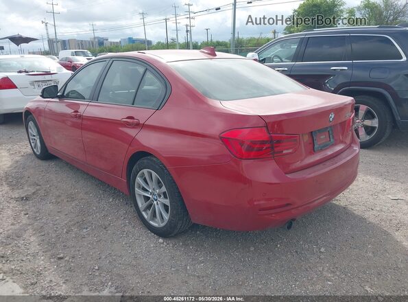 WBA8A9C57GK617743 2016 BMW 3 SERIES Red Rear left