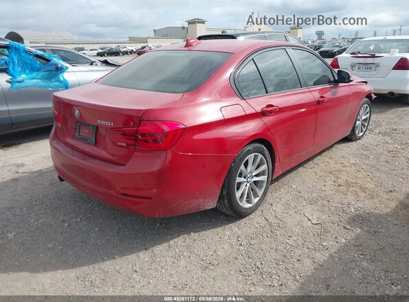 WBA8A9C57GK617743 2016 BMW 3 SERIES Red Rear right