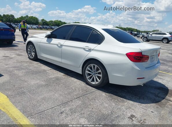 WBA8A9C58JAD27902 2018 BMW 3 SERIES Белый Задняя левая четверть