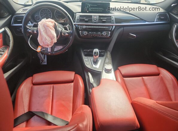 WBA8B3G50GNU34946 2016 BMW 3 SERIES Белый Вид панели приборов
