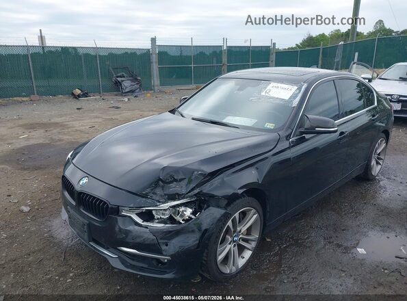 WBA8B3G57GNT62501 2016 BMW 3 SERIES Black Widok z przodu