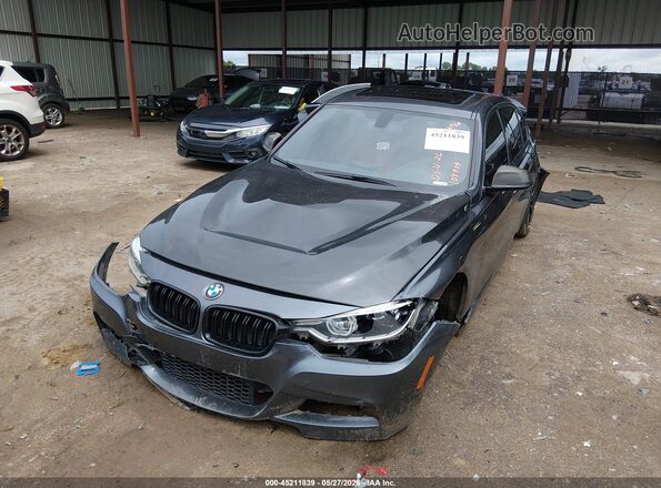 WBA8B7C54JA573005 2018 BMW 3 SERIES Серый Передняя левая четверть