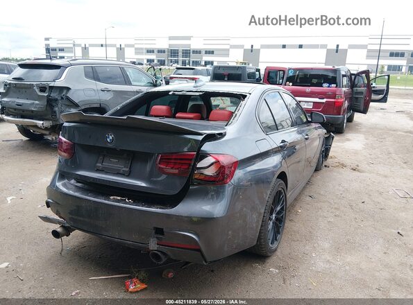 WBA8B7C54JA573005 2018 BMW 3 SERIES Серый Задняя правая четверть