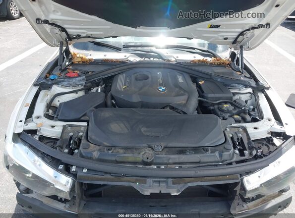 WBA8B9G37HNU53867 2017 BMW 3 SERIES White ძრავის განყოფილების ხედი