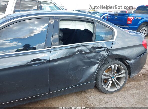 WBA8B9G52HNU50408 2017 BMW 3 SERIES Gray Widok z przodu