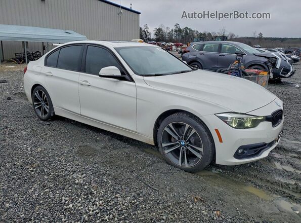 WBA8B9G52JNU99291 2018 BMW 3 SERIES Белый Передняя правая четверть