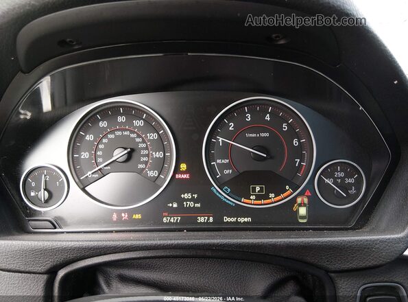WBA8D9C57JEM32136 2018 BMW 3 SERIES Black Вид задніх сидінь