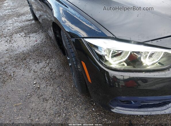 WBA8D9C57JEM32136 2018 BMW 3 SERIES Black Вид спереду