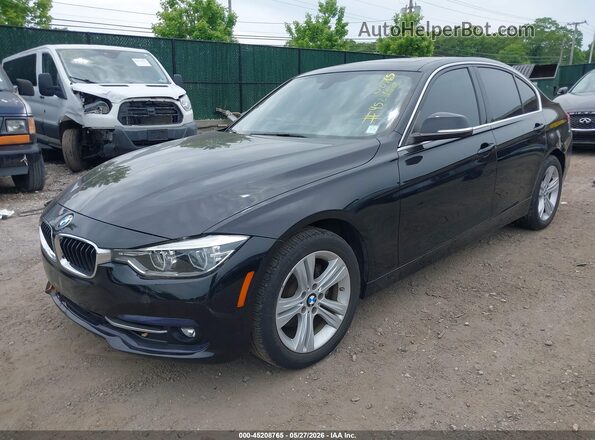 WBA8D9C57JEM33626 2018 BMW 3 SERIES Black Vista tres cuartos delantera izquierda