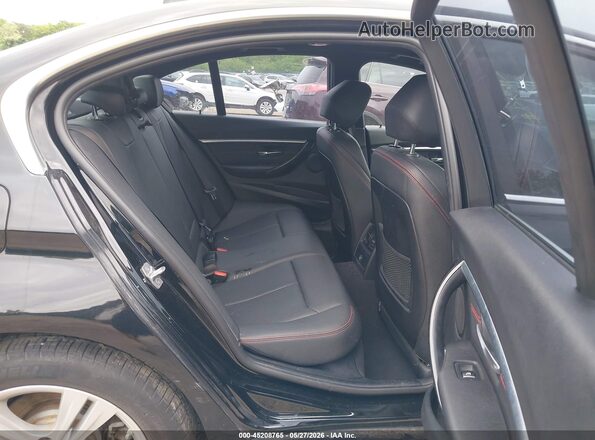 WBA8D9C57JEM33626 2018 BMW 3 SERIES Black Vista de la etiqueta del VIN