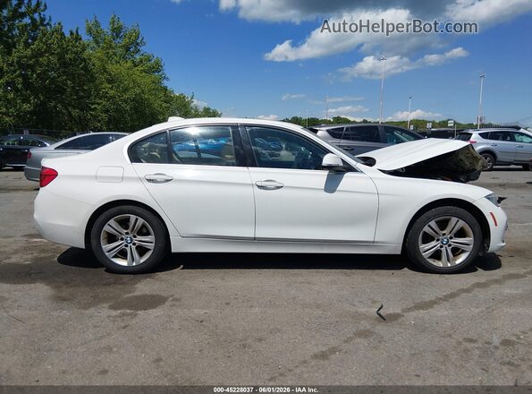 WBA8D9G35HNU61749 2017 BMW 3 SERIES Белый Вид задней части салона