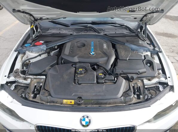 WBA8E1C3XHA159210 2017 BMW 3 SERIES Белый Вид сзади