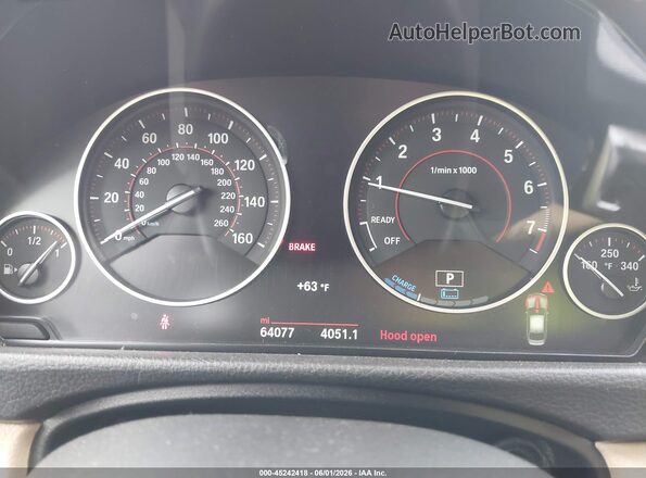 WBA8E1C3XHA159210 2017 BMW 3 SERIES Белый Вид задних сидений