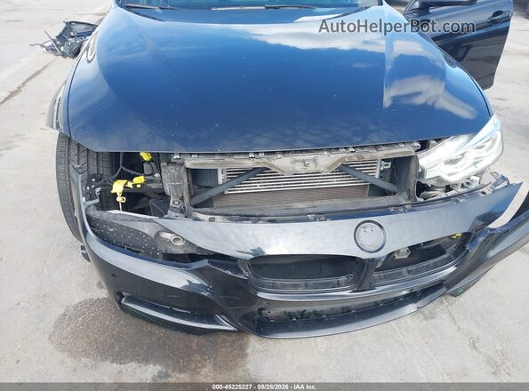 WBA8E1C55HK480048 2017 BMW 3 SERIES Black წინა ხედი