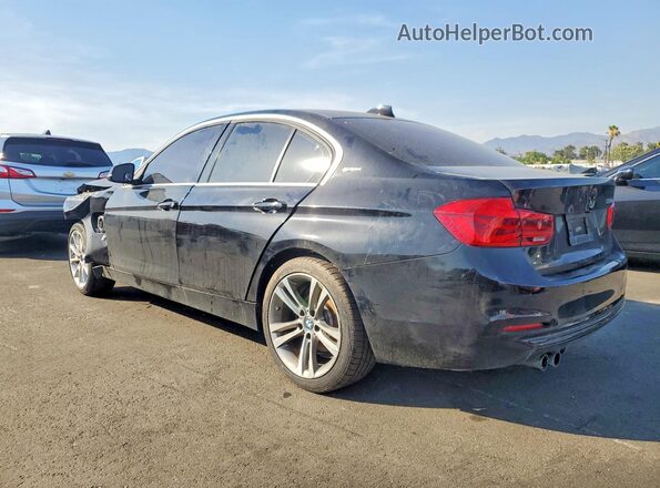 WBA8E1C55JA756689 2018 BMW 3 SERIES Black უკანა მარცხენა