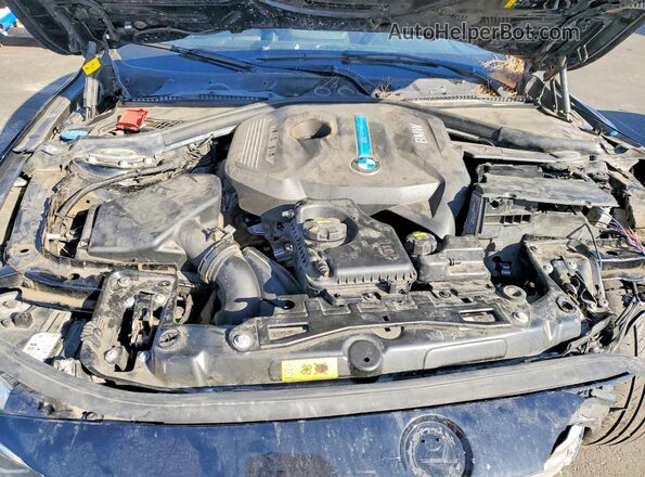 WBA8E1C55JA756689 2018 BMW 3 SERIES Black უკანა სალონის ხედი