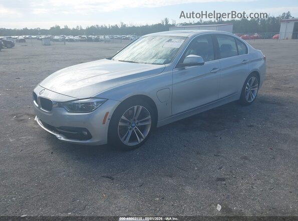 WBA8E1C58JA178605 2018 BMW 3 SERIES Silver Передня ліва чверть