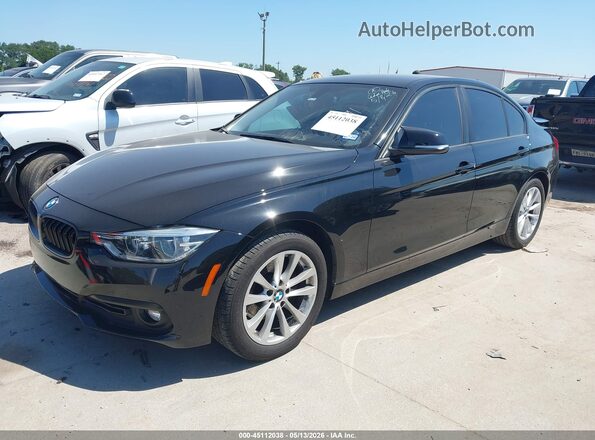 WBA8E1G50JNU90291 2018 BMW 3 SERIES Black Przód lewy