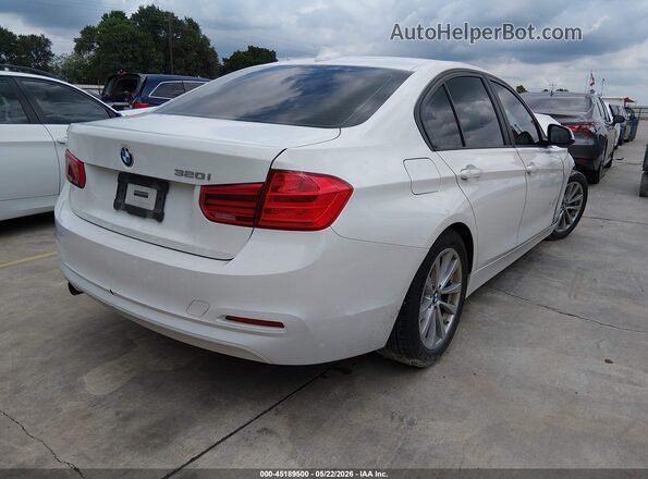 WBA8E1G59GNT36767 2016 BMW 3 SERIES Белый Задняя правая четверть