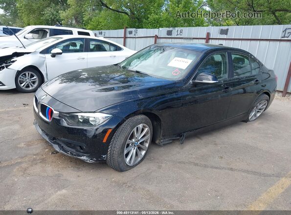 WBA8E1G5XHNU12935 2017 BMW 3 SERIES Черный Передняя левая четверть