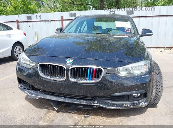 WBA8E1G5XHNU12935 2017 BMW 3 SERIES Черный Вид спереди