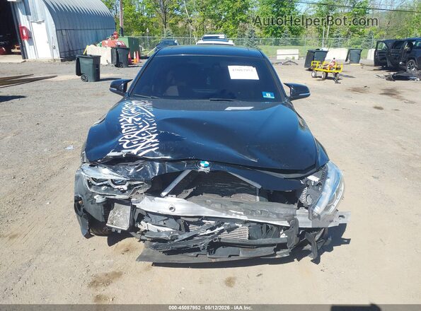 WBA8E3G52GNU03527 2016 BMW 3 SERIES Black Вид щитка приладів