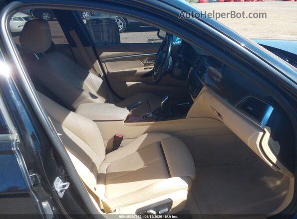 WBA8E3G52GNU03527 2016 BMW 3 SERIES Black Вид салону спереду