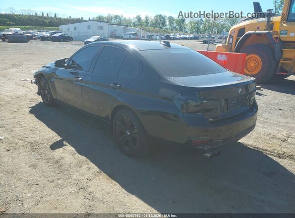 WBA8E3G52GNU03527 2016 BMW 3 SERIES Black Задня ліва чверть